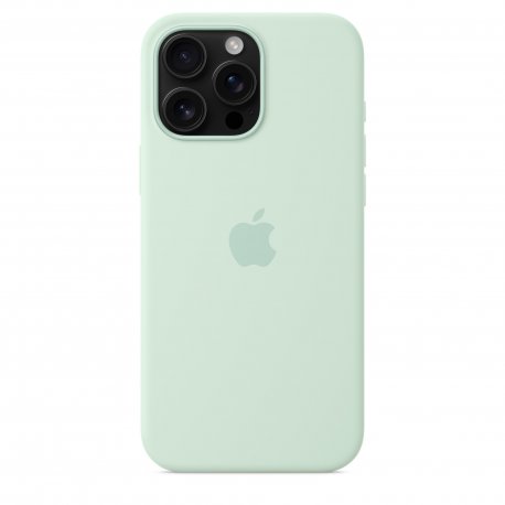 Чехол Apple iPhone 16 Pro Max Silicone Case with MagSafe Aquamarine (MDGY4)