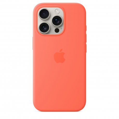 Чехол Apple iPhone 16 Pro Silicone Case with MagSafe Tangerine (MDFY4)