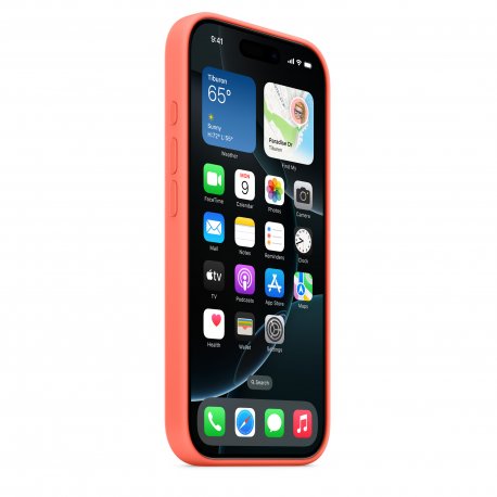 Чохол Apple iPhone 16 Pro Silicone Case with MagSafe Tangerine (MDFY4)