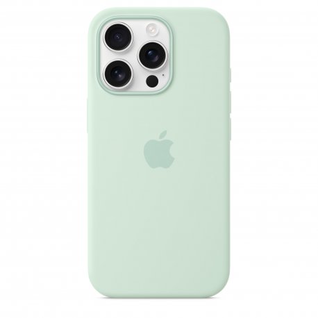 Чехол Apple iPhone 16 Pro Silicone Case with MagSafe Aquamarine (MDG04)