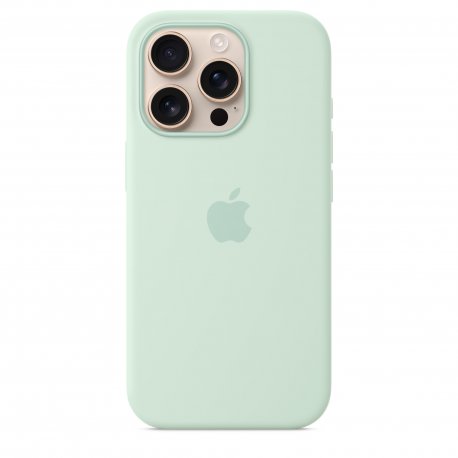 Чохол Apple iPhone 16 Pro Silicone Case with MagSafe Aquamarine (MDG04)