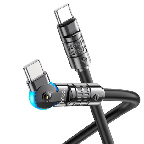 Кабель Hoco U118 USB-Type-C 100W Black
