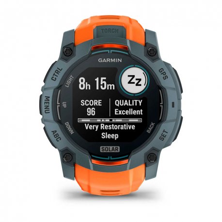 Смарт-часы Garmin Instinct 3 50mm Solar Twilight with Solstice Band (010-02935-01)