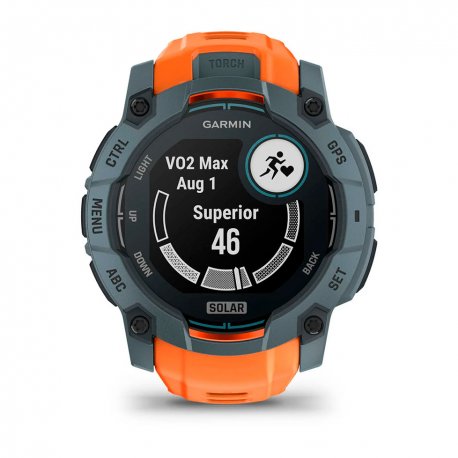 Смарт-годинник Garmin Instinct 3 50mm Solar Twilight with Solstice Band (010-02935-01)