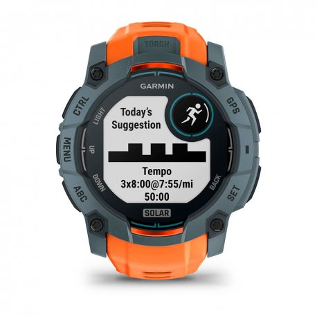 Смарт-часы Garmin Instinct 3 50mm Solar Twilight with Solstice Band (010-02935-01)