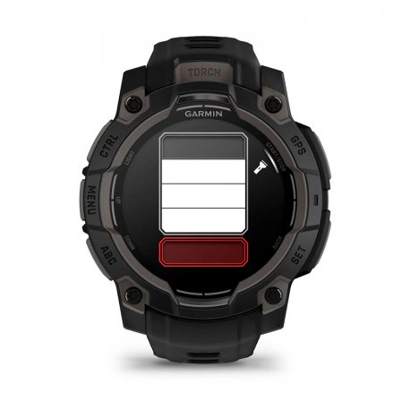 Смарт-часы Garmin Instinct 3 45mm AMOLED Black with Black Band (010-02936-00)