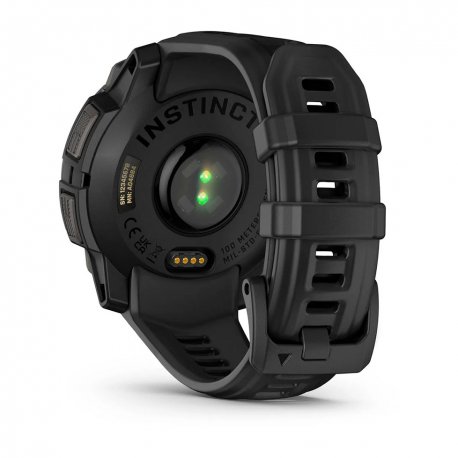Смарт-часы Garmin Instinct 3 45mm AMOLED Black with Black Band (010-02936-00)