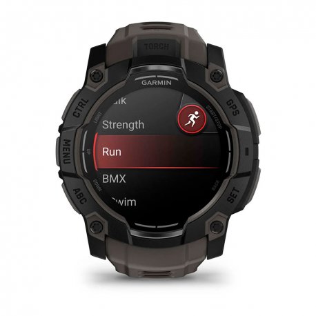 Смарт-часы Garmin Instinct 3 50mm AMOLED Black with Charcoal Band (010-03020-00)