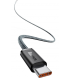 Кабель Baseus Dynamic Series Fast Charging Type-C to Type-C 100W (2m) Slate Gray (CALD000316)