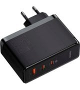 Мережевий зарядний пристрій Baseus GaN5 Pro 160W (2Type-C+USB) + 1m Type-C to Type-C Black (P10110825113-00)