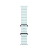 Ремешок Ocean Band для Apple Watch 49mm Ice Blue Ocean Band - Black Titanium Finish (MYP83)