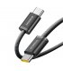 Кабель Baseus Dynamic Series Fast Charging Type-C to Type-C 100W 1m Black (P10381400111-00)