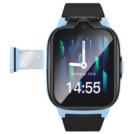 Дитячий смарт-годинник Hoco Y104 Children Watch GPS+LTE Blue