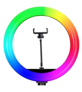 Кільцева світлодіодна RGB лампа MJ36 Black