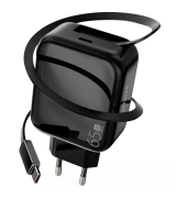 Сетевое зарядное устройство Proove Fixtape GaN 65W (Type-C) Black (WCFP65010201)