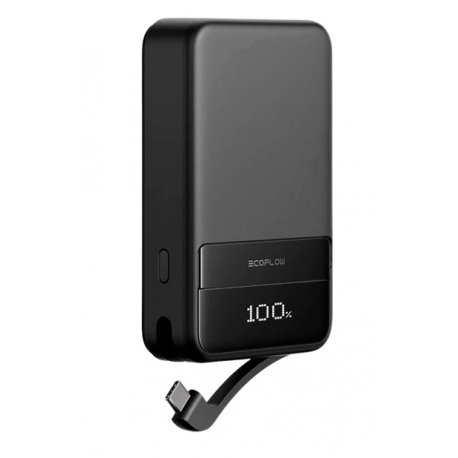 Зовнішній акумулятор EcoFLow RAPID Magnetic Power Bank 10000mAh 65W Black (EF-RAPID10000-B-EU)