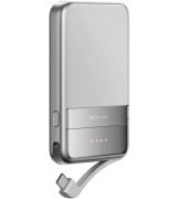 Зовнішній акумулятор EcoFLow RAPID Magnetic Power Bank 5000mAh 30W Silver (EF-RAPID5000-EU)