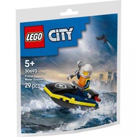 Конструктор LEGO City Полицейский гидроцикл (30693)
