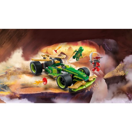 Конструктор LEGO Ninjago Автомобиль для гонок Ллойда с инерционным двигателем (71828)