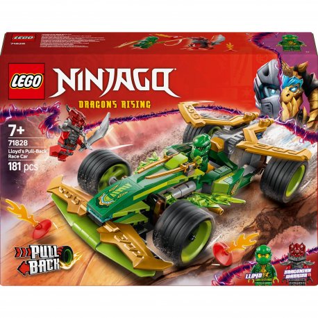 Конструктор LEGO Ninjago Автомобиль для гонок Ллойда с инерционным двигателем (71828)