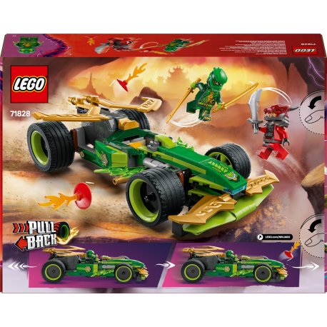 Конструктор LEGO Ninjago Автомобиль для гонок Ллойда с инерционным двигателем (71828)