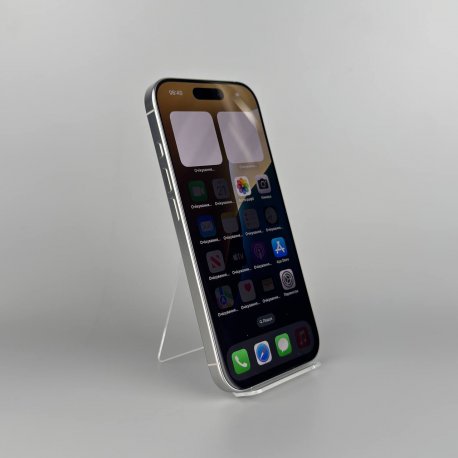 Б/у iPhone 16 Pro 128GB eSim White Titanium (Идеальное состояние)