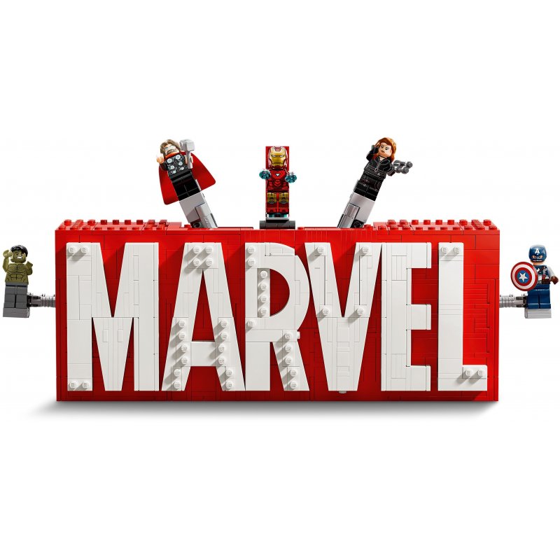 Конструктор LEGO Super Heroes Логотип и мини-фигурки MARVEL (76313