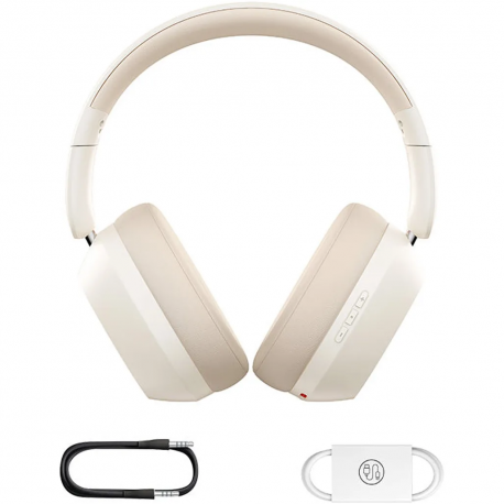 Бездротові навушники Baseus Bass 35 Max Stellar White