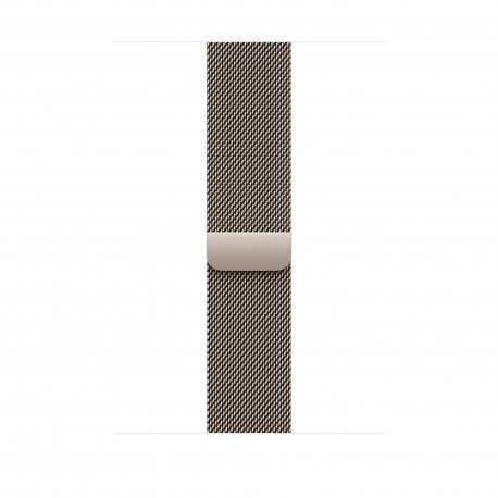 Стальной ремешок Apple для Apple Watch 46mm Milanese Loop Natural - Size M/L (MXMQ3)