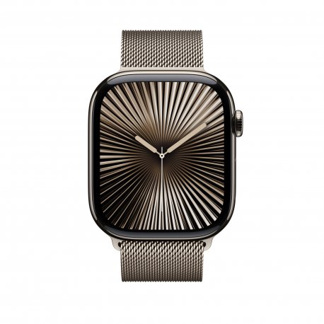 Стальной ремешок Apple для Apple Watch 46mm Milanese Loop Natural - Size M/L (MXMQ3)
