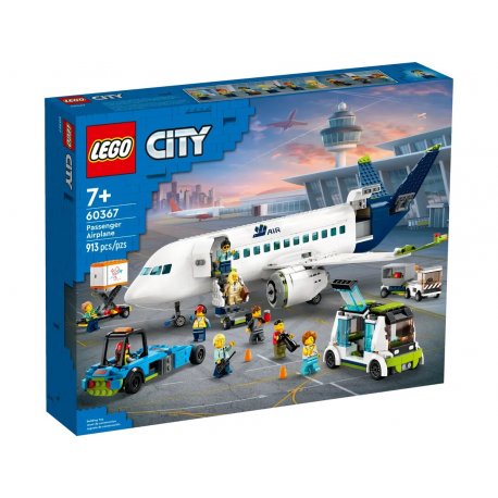 Конструктор LEGO City Пассажирский самолет (60367)