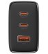 Сетевое зарядное устройство Baseus Cube Pro 65W Fast Charger 2Type-C+USB Black ( P10152301113-00)