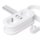 Сетевой фильтр Proove Supercoil (Type-C+2xUSB+2 розетки) 2m White (PSPS25002102) Сетевой фильтр Proove Supercoil (Type-C+2xUSB+2 розетки) 2m White (PSPS25002102)