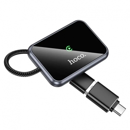 Адаптер Hoco HU1 Way car wireless CarPlay adapter Gray