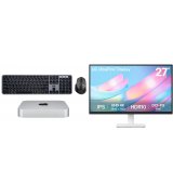 Apple Mac mini M1 8/256Gb (MGNR3) + 4К Монітор LG 27" (27US500-W) + Клавіатура з мишою 2E (MK440)