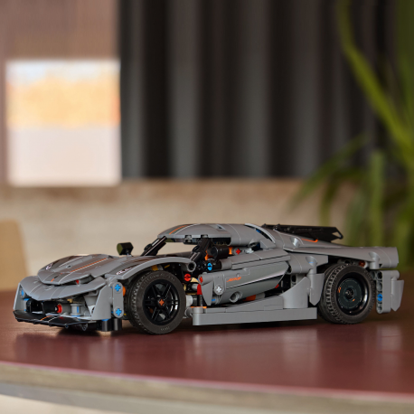 Конструктор LEGO Technic Koenigsegg Jesko Absolut серый гиперкар (42173)