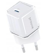 Мережевий зарядний пристрій Proove Pure GaN 30W (Type-C) White (WCPU30012202)