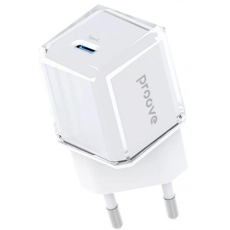 Сетевое зарядное устройство Proove Pure GaN 30W (Type-C) White (WCPU30012202)