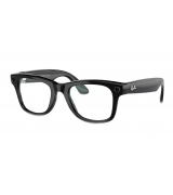 Смарт-окуляри Ray-Ban Meta Wayfarer Shiny Black Frame Clear Lenses (RW4008 601/SB53 53-22)