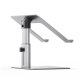 Підставка для ноутбука Baseus Metal Adjustable Laptop Stand Silver (LUJS000012) Підставка для ноутбука Baseus Metal Adjustable Laptop Stand Silver (LUJS000012)