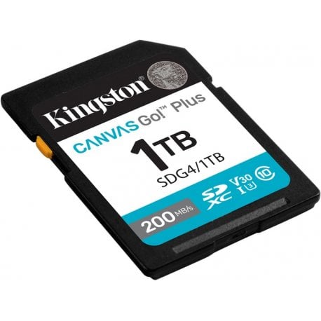 Карта памяти Kingston Canvas Go Plus 1TB C10 UHS-I A2 (SDG4/1TB)
