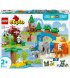 Конструктор LEGO DUPLO Town Семейства диких животных 3-в-1 (10446)