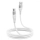 Кабель Proove Soft Silicone Type-C 2.4A (1m) White (CCSO20001202)