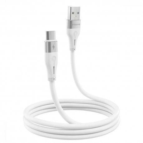 Кабель Proove Soft Silicone Type-C 2.4A (1m) White (CCSO20001202)