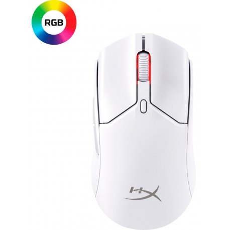 Мышь игровая беспроводная HyperX Pulsefire Haste 2 Mini White (7D389AA)