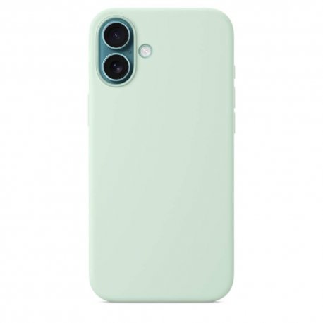 Чехол Monblan Magnetic Silicone Series MagSafe для iPhone 16 Aquamarine