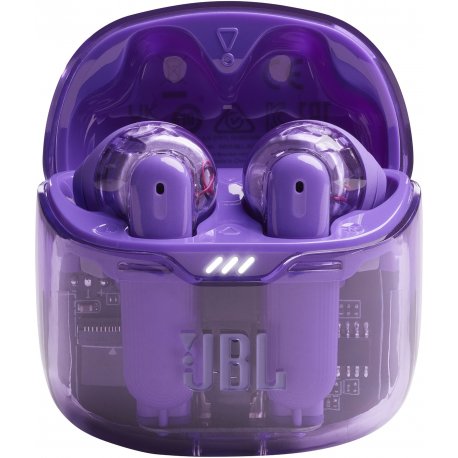 Бездротові навушники JBL Tune Flex Ghost Edition Purple (JBLTFLEXGPUR)
