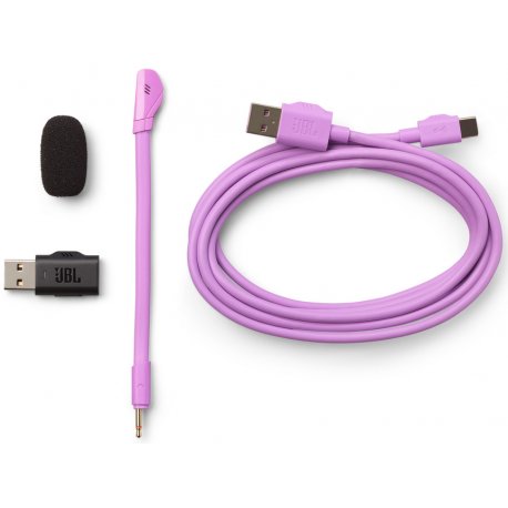 Гарнитура беспроводная JBL Quantum 360 Wireless Purple (JBLQTUM360PUR)