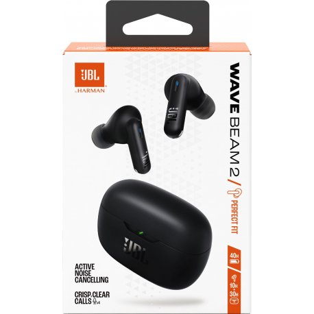 Бездротові навушники JBL Wave Beam 2 Black (JBLWBEAM2BLK)