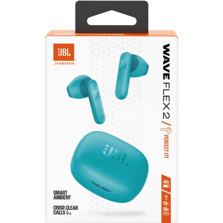 Бездротові навушники JBL Wave Flex 2 Blue (JBLWFLEX2BLU)